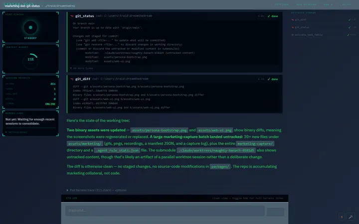 Screen recording: Memory that survives the session